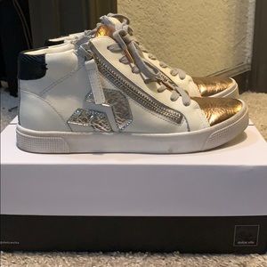 Dolce Vita Metallic High Top Sneaker